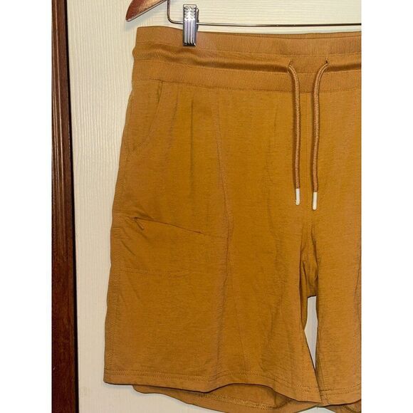 Zyia Active Stretch Sporty Outdoor canyon Shorts Mustard Yellow Size XXXL - Picture 5 of 14